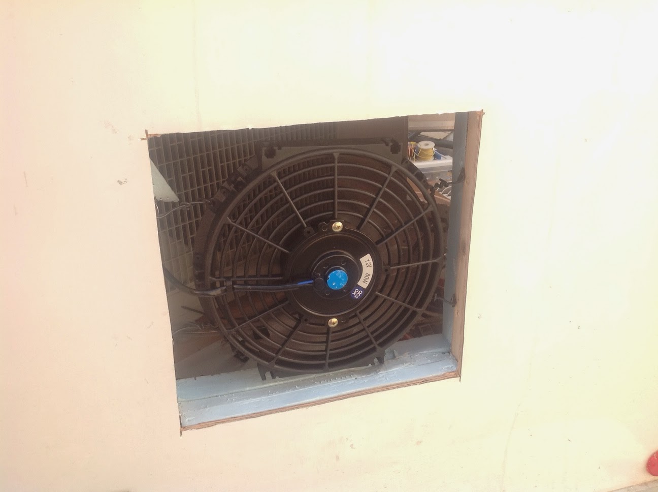 2013 CarMate 100 Solar Heated and Cooled Over The Top Cargo Trailer