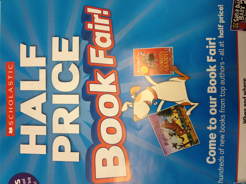Broadford Primary Half Price Book Sale Monday & Tuesday after school