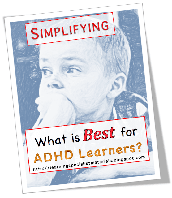 Simplifying What is Best for ADHD Learners