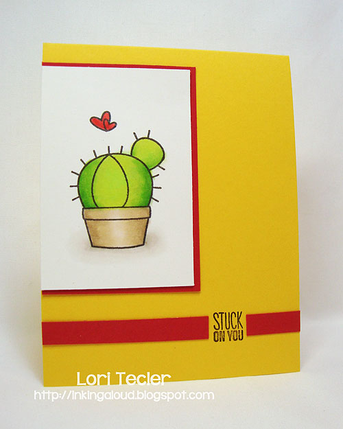 Stuck on You-designed by Lori Tecler-Inking Aloud-stamps from Sweet Stamp Shop