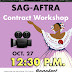 SAG-AFTRA Contract Workshop at #PanaFest