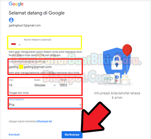 cara membuat email di google