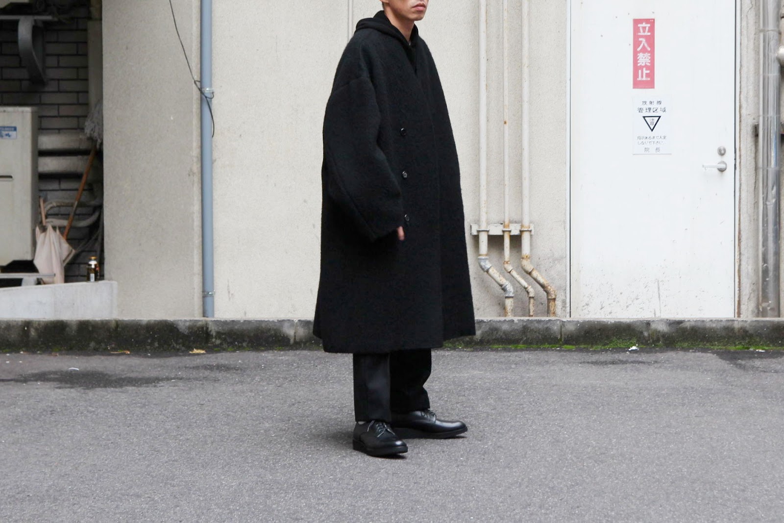 2021A/W新作☆送料無料】 MIDDLE MELTON BIG COAT CHESTER COAT サイズ