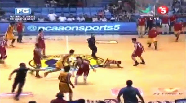EAC vs MAPUA Basketball Brawl