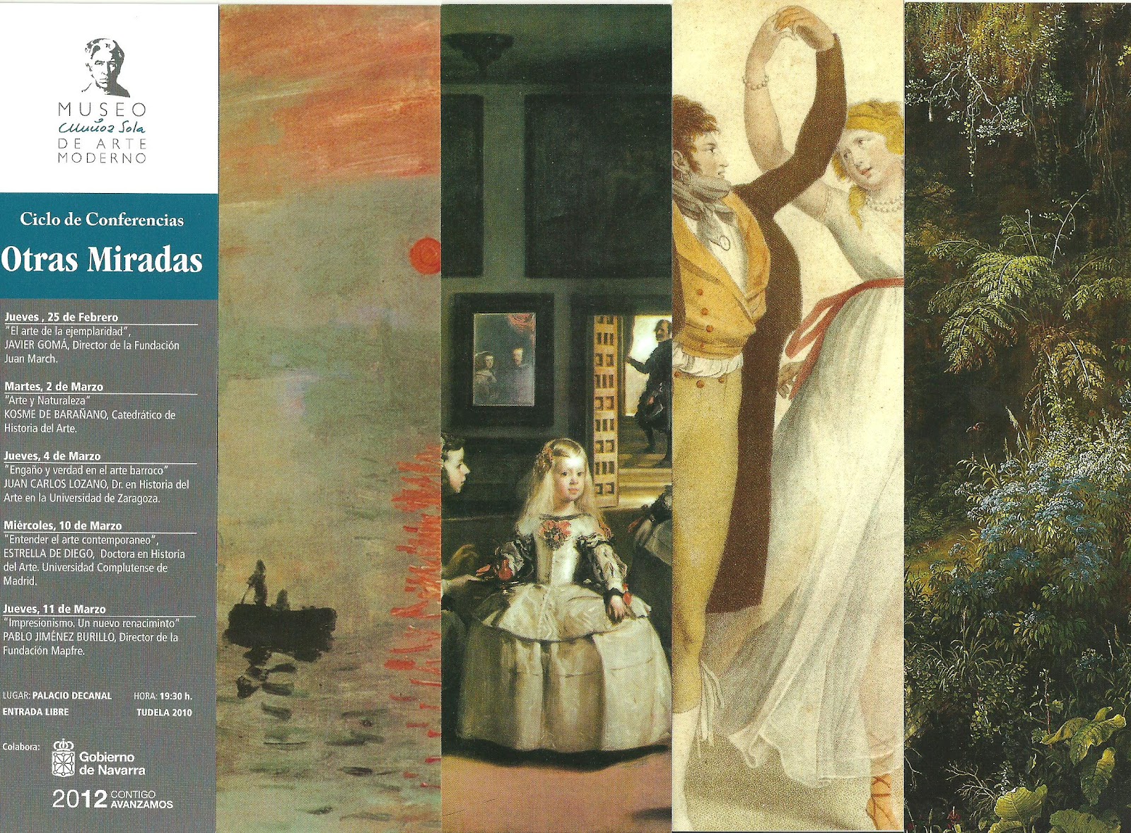 els punts de llibre Museo Muñoz Sola de Arte Moderno / Tudela Ciclo