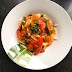 #GoVegan | Macarrão ao sugo com Pepino