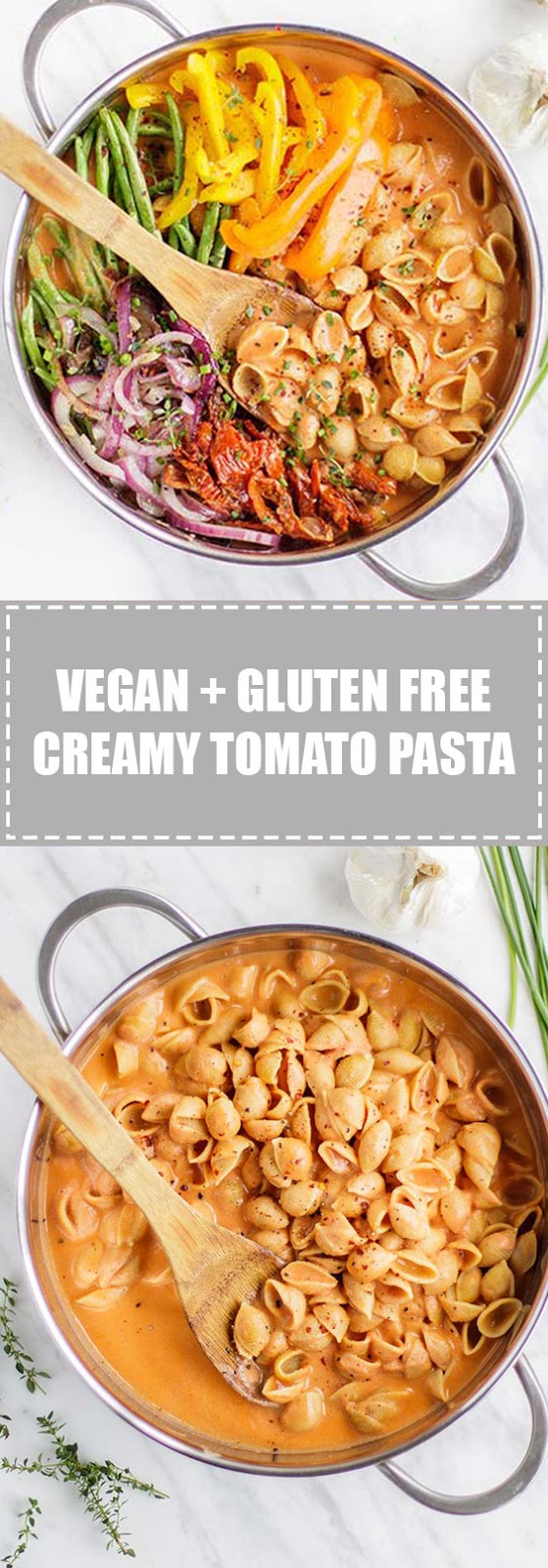 Vegan Creamy Tomato Pasta Vegan Creamy Tomato Pasta