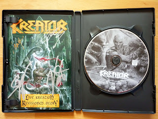 DVD-ul Live Kreation, booklet semnat si disc