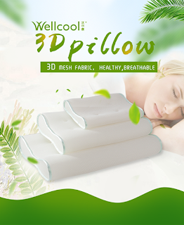 new wellcool 3d pillow