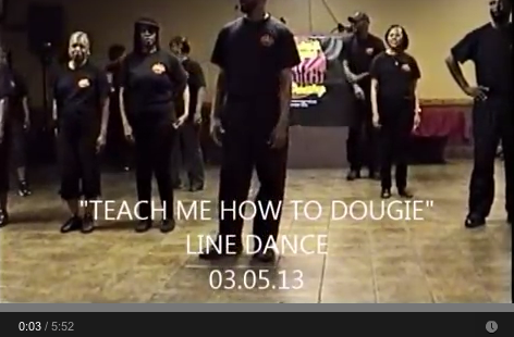 Teach Me How to Dougie Line Dance - Super Throwback Party