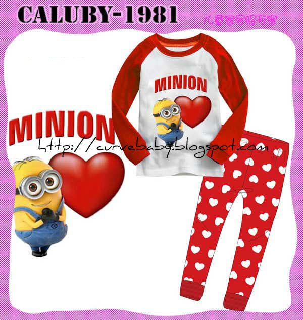 CurVe Baby Minions Pajamas