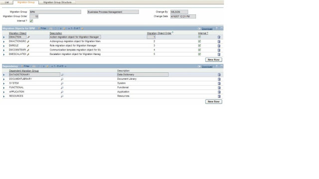 Maximo: Migration scenario: Migration of business process workflow data