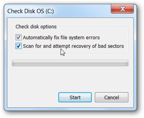 فحص الهارد ديسك ومعالجه مشاكله من خلال اداة Check Disk في الويندوز  2%2B%2528Custom%2529
