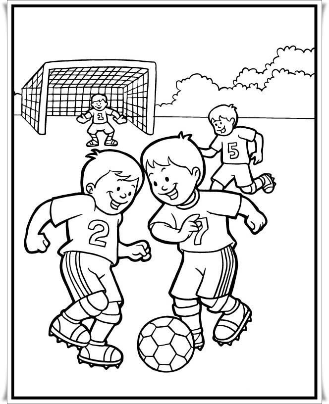 Ausmalbilder Fußball Ausmalbilder Fußball