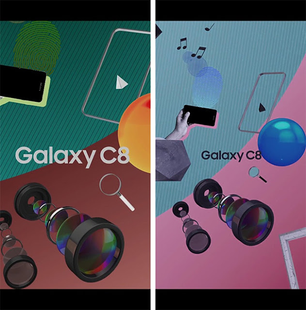 First references of Samsung Galaxy C8 with dual camera