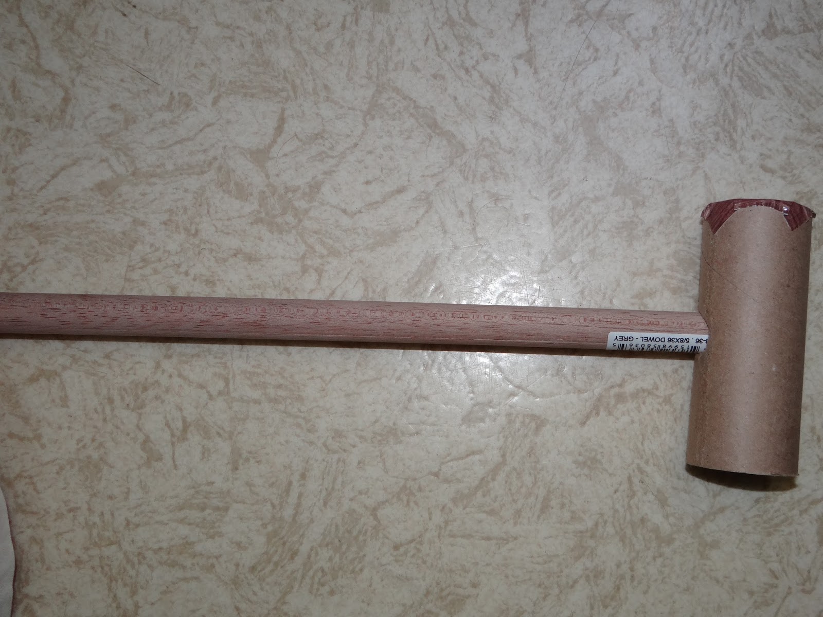 Amber's Craft a Week Blog Prop Roque/Croquet Mallet