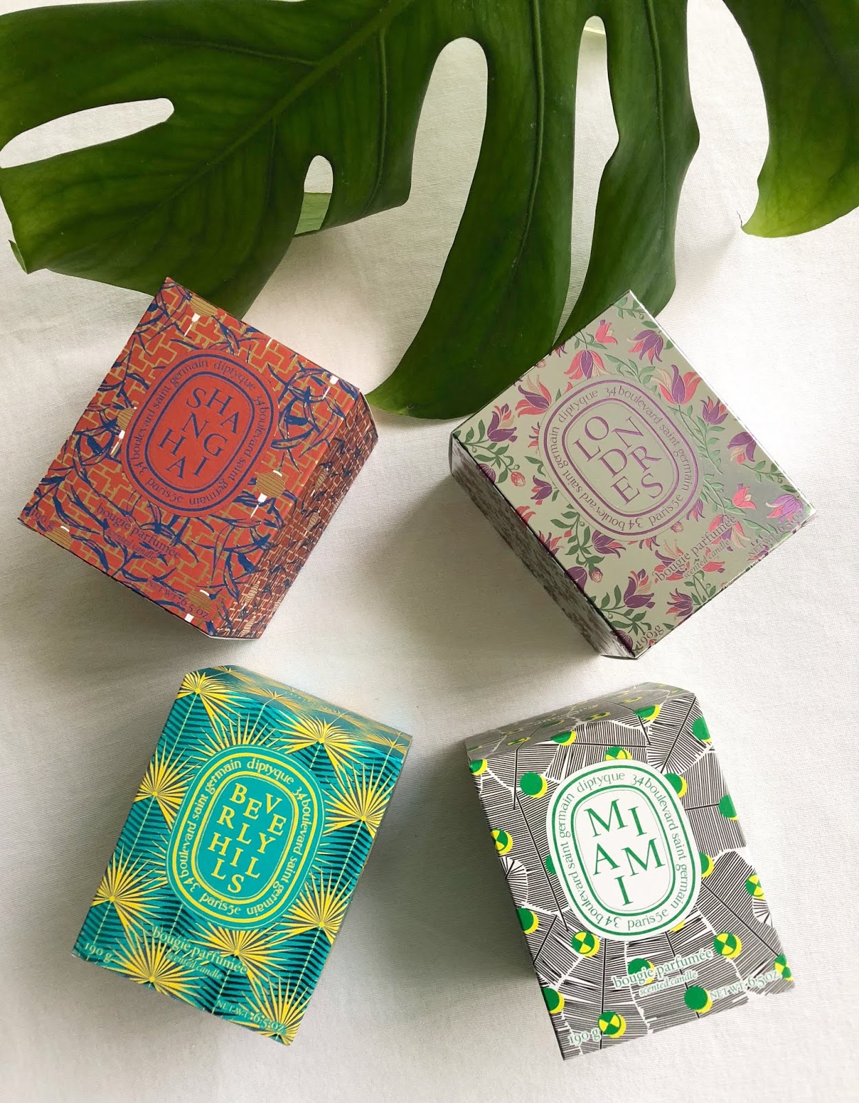 Diptyque City Exclusive Candles of the comely