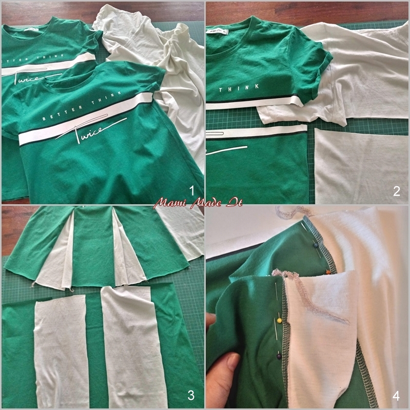 Mami Made It Wie Näht Man Einen Cheerleader Rock How To Sew A Skirt