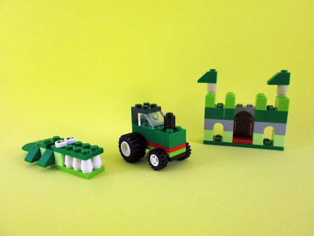 Set LEGO Classic 10708 Green Creativity Box