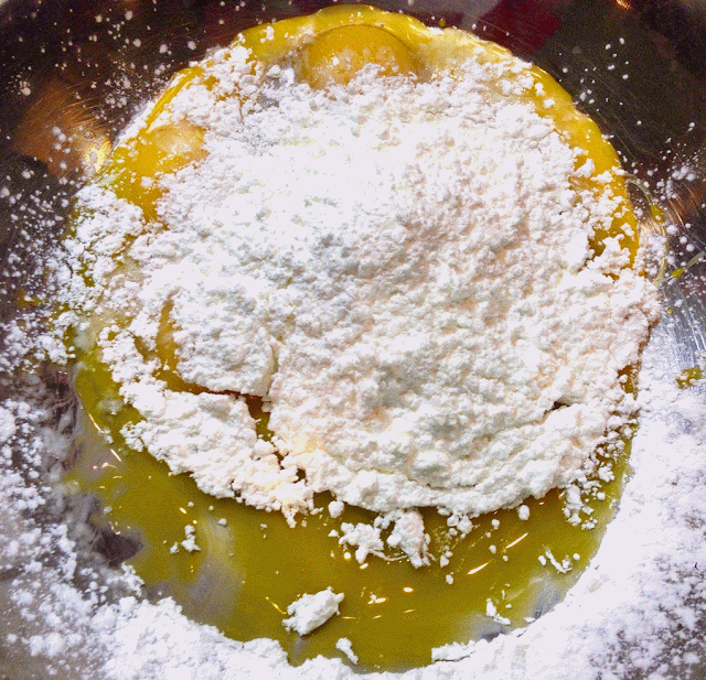 Eggs and Corn Starch for Pastry Cream Eggs and Corn Starch for Pastry Cream