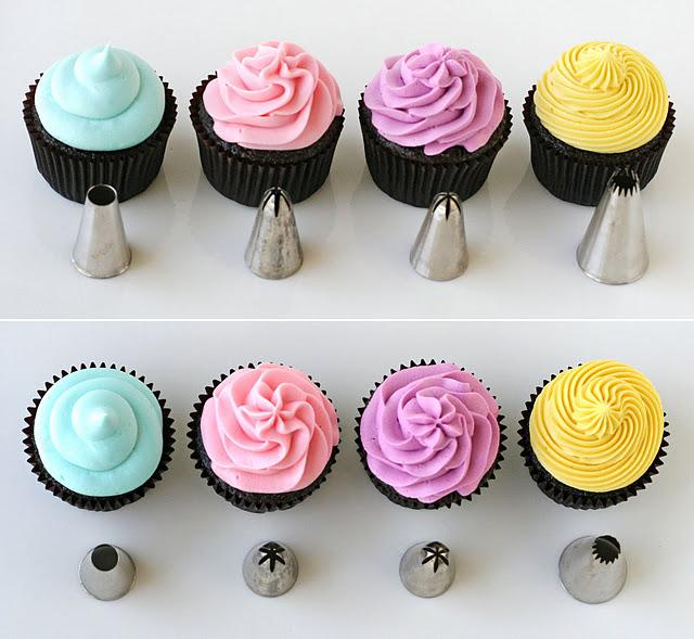 Sweet Cuppin Cakes Bakery Frosting tips or tubes The wonder chart