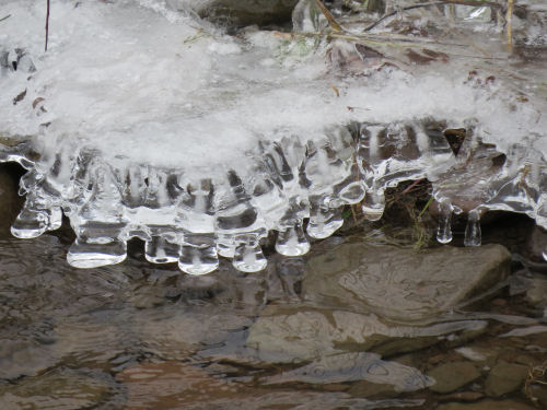 ice with little beads