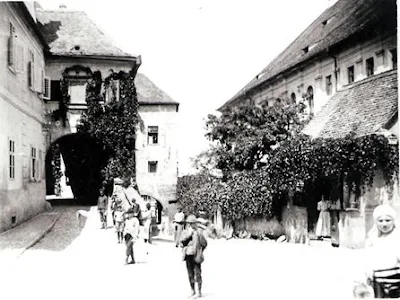 Sibiu - La sfârșitul secolului al XIX-lea, fotografie de epocă