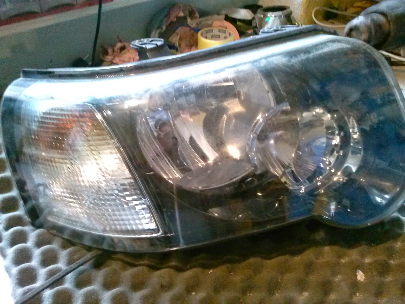 Estetic - Lampy Samochodowe: Land Rover Freelander - Przeróbka Lamp