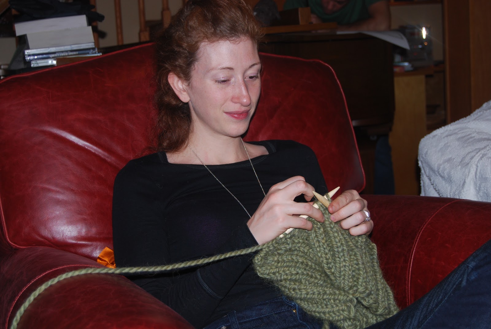 And Another One Catches the Knitting Bug . . .