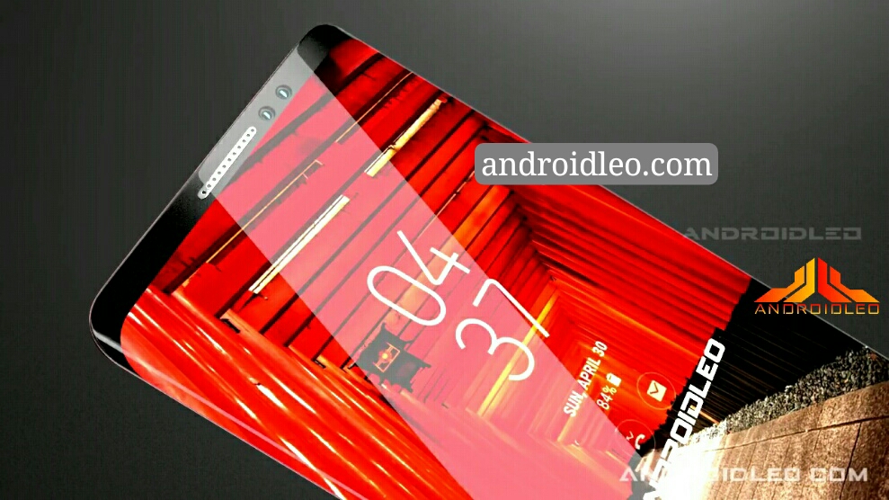 Samsung Galaxy note 9 concept smartphone