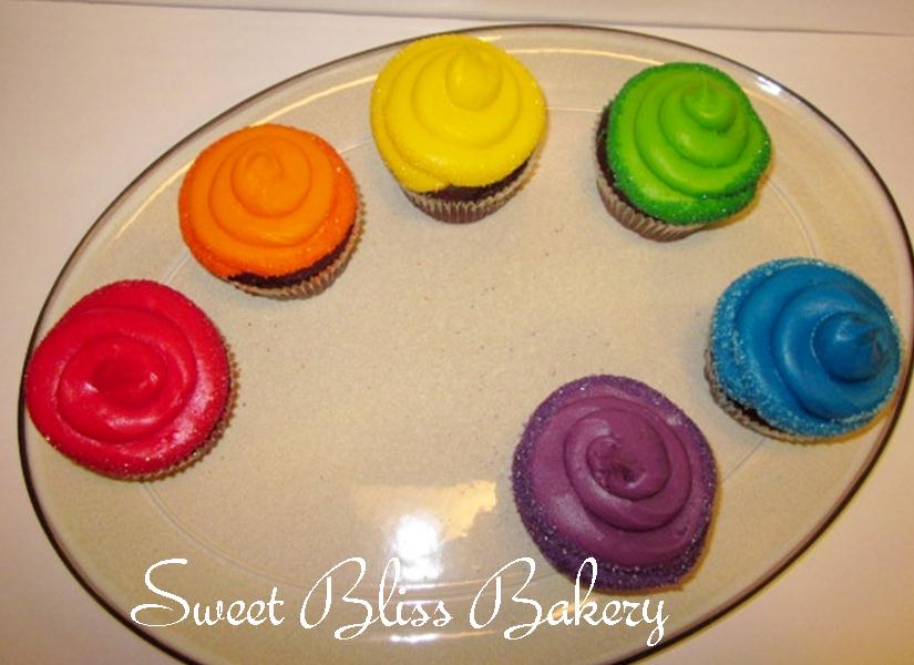 The Sweet Bliss Bakery Paint Palette Cupcakes
