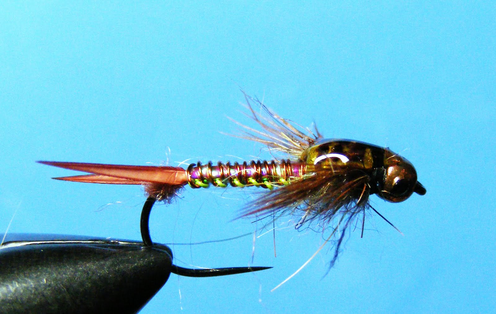 Fly Pattern Recipe - The Mirage Copper Sexy MayStone.. | Fly Tying Bug ...