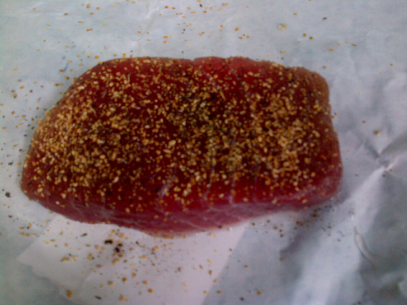 THE EPIC Epic Cookery Tuna Steak Au Poivre Et Au Citron