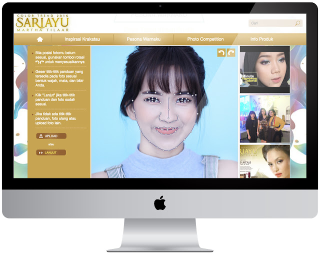 Sasyachi Beauty Diary: VIRTUAL MAKEOVER by SARIAYU