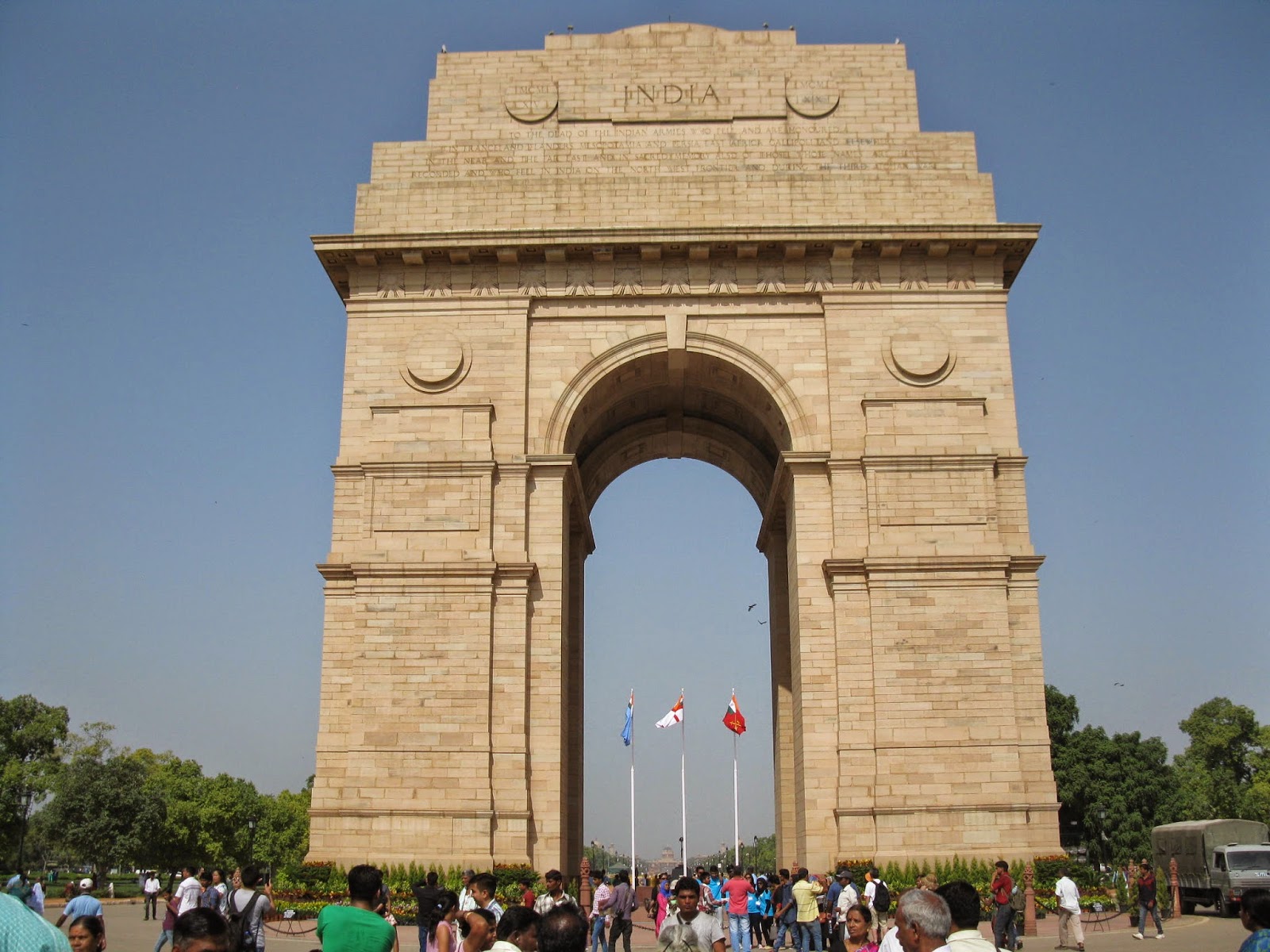 A Pilgrim's Progress Photos From My Visit to the India Gate Today