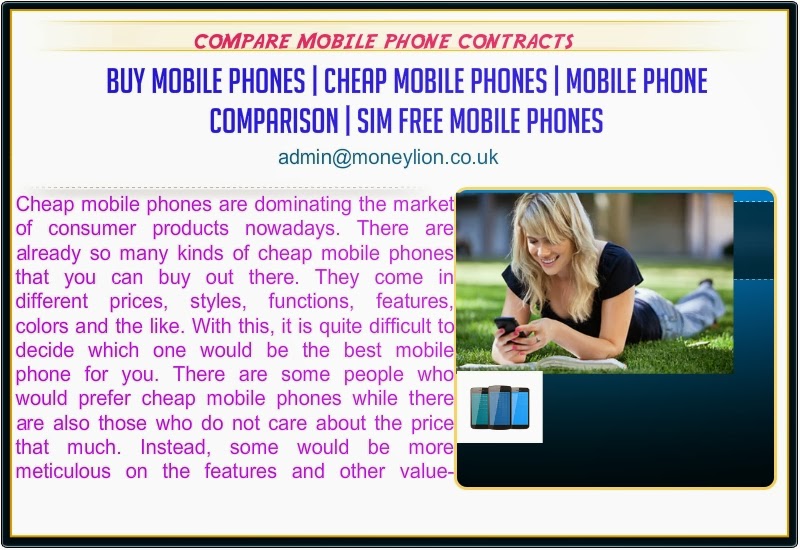 Compare Mobile Phone Contracts Fresh new Advancement