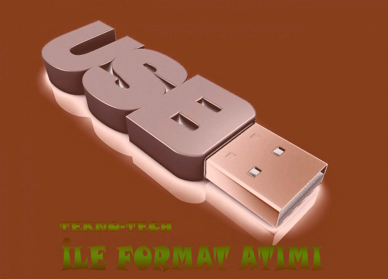 usb ile format atmak resimli anlatim