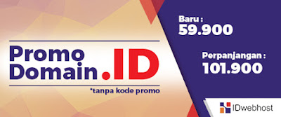 Promo Domain .ID Cuma 59.900