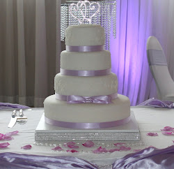 lilac cake cakes creative dots scroll lynn