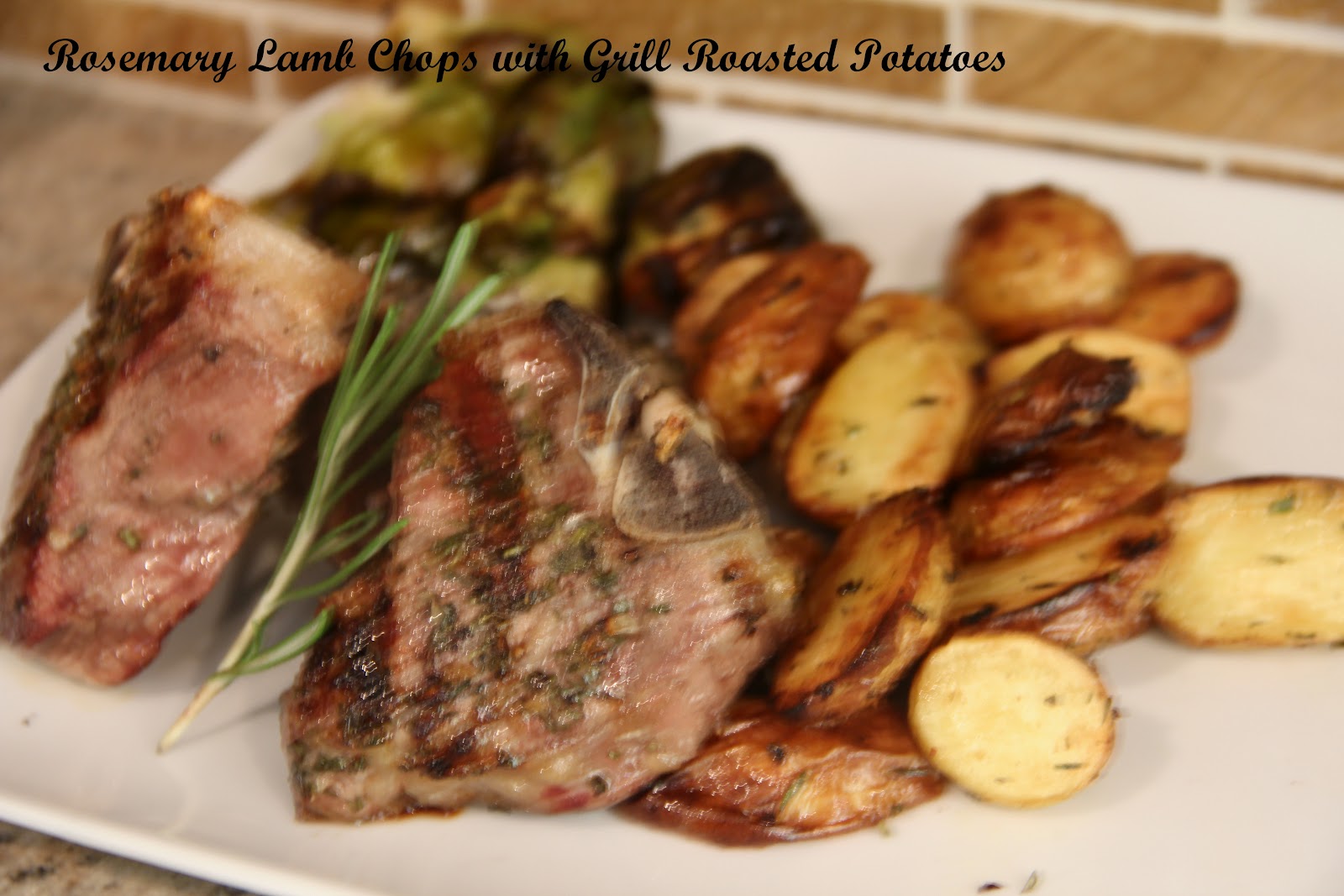 Real Grilling with Patrick Rosemary Lamb Chops with Grill Roasted Potatoes