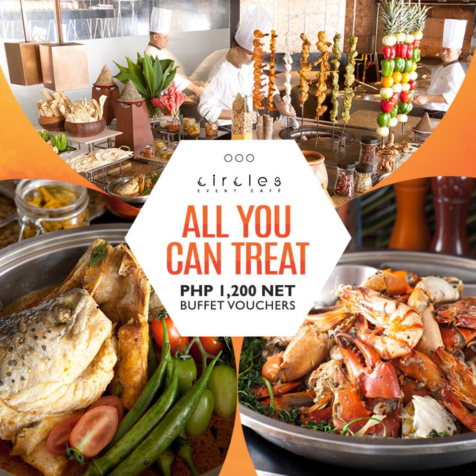 Manila Shopper Makati Shang Circles Event Cafe Buffet Voucher SALE