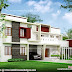 Proposed contemporary house at Kannur