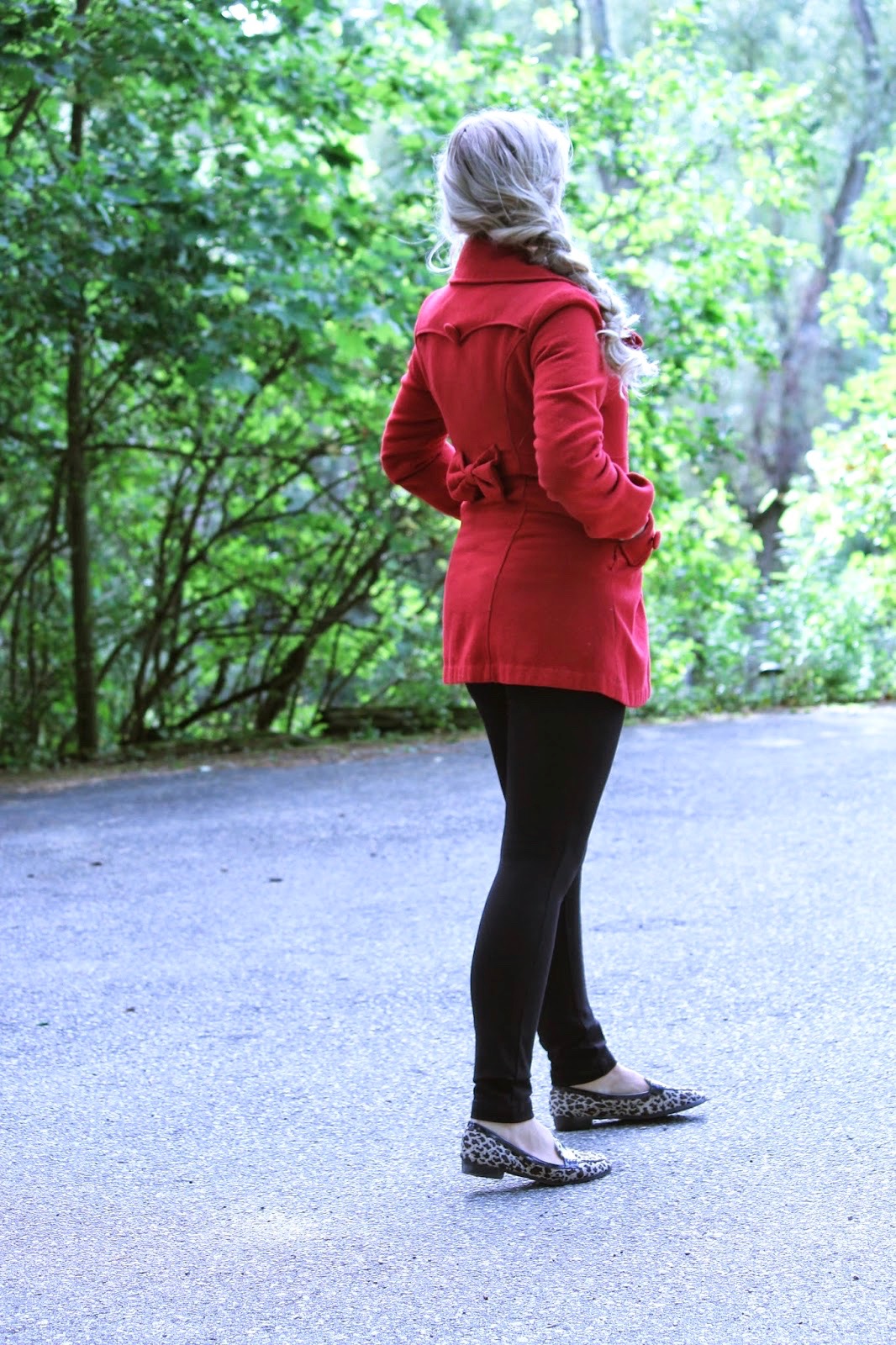 red-wool-coat-with-bow-back-detailing red-winter-coat-outfit