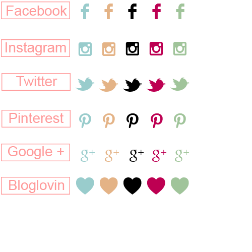 redes sociales, iconos, tutorial