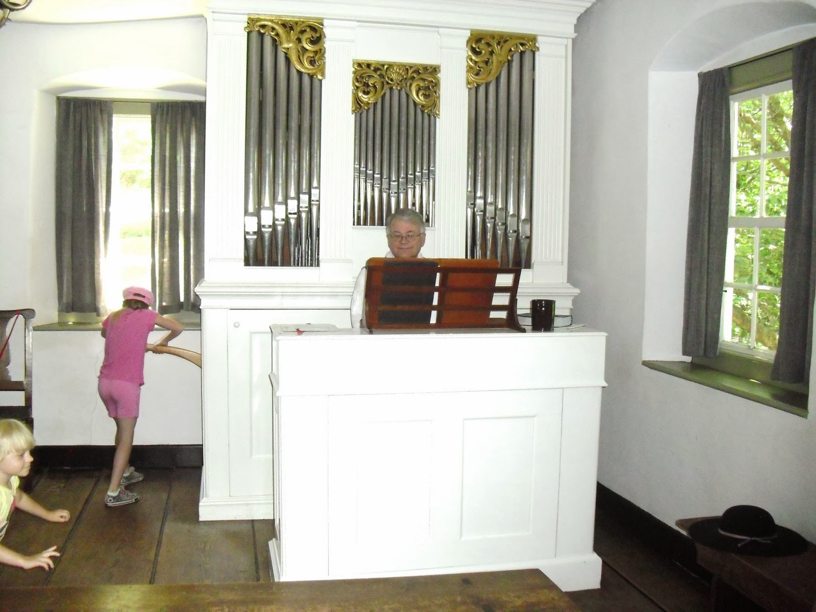 Travel NC With Kids Old Salem Tour of Single Brothers' House in WinstonSalem NC