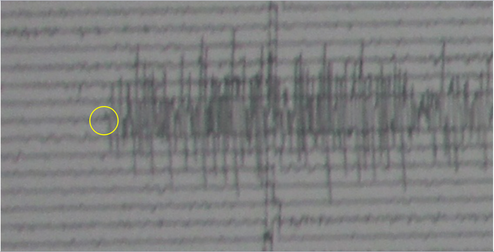 Earthquake Seismograph Analog as Earthquake Instrumentation Earthquake Seismograph Analog as Earthquake Instrumentation