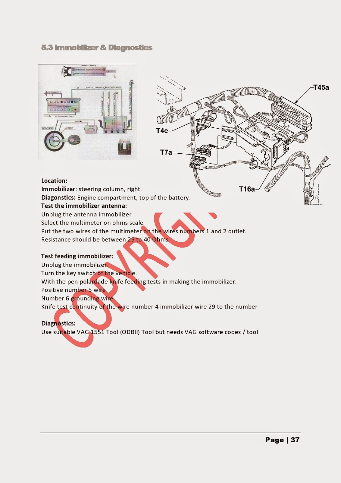 Brazilian Kombi Technical Service Manual
