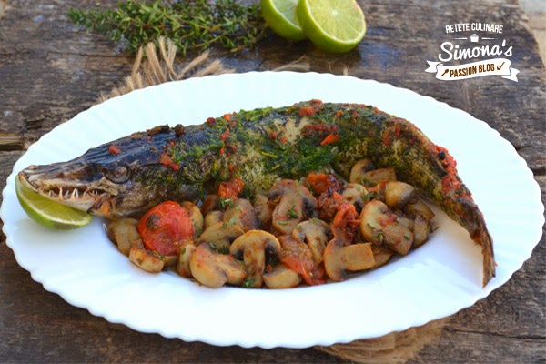 Stiuca cu pesto de leurda