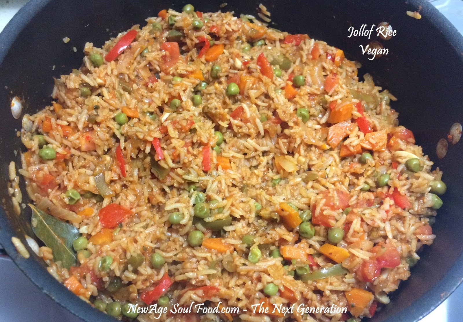 New Age Soul Food Vegan Jollof Rice