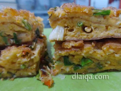 Telur Dadar Padang ala Rika